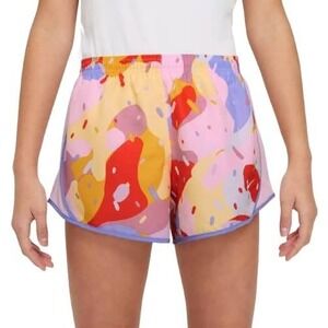 Sz Large Nike Girls Dri-FIT Tempo‎ Running Shorts Pink DQ9114-663 NWT
